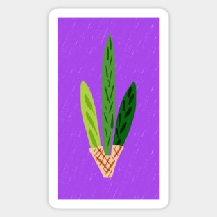 Lulav Violet Print Sticker